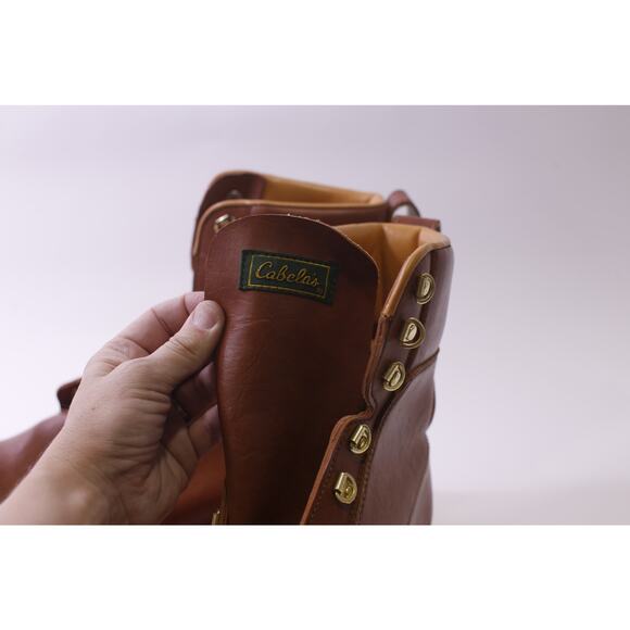 Cabela\'s, Roughneck, Wading Boots, Mens 11.5 - 12.5 Brown Leather, 82106012 main image 6